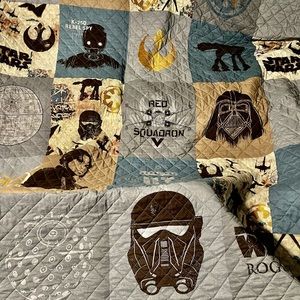 Queen Star Wars Rogue One Quilt
